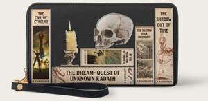 Lovecraftian BlackWallet Goth Halloween New NWT Cthulhu H.P. Lovecraft